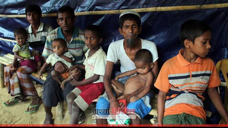 রোহিঙ্গা ক্যাম্পে মারাত্মক স্বাস্থ্যঝুঁকিতে ১৭ হাজার শিশু