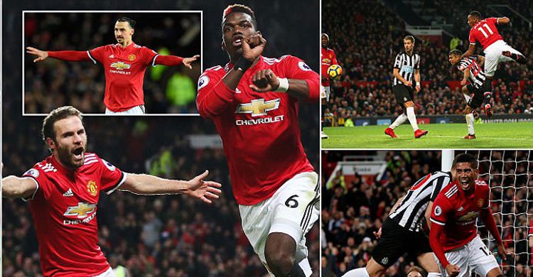 পিছিয়ে পড়েও ম্যানইউয়ের দুর্দান্ত জয়