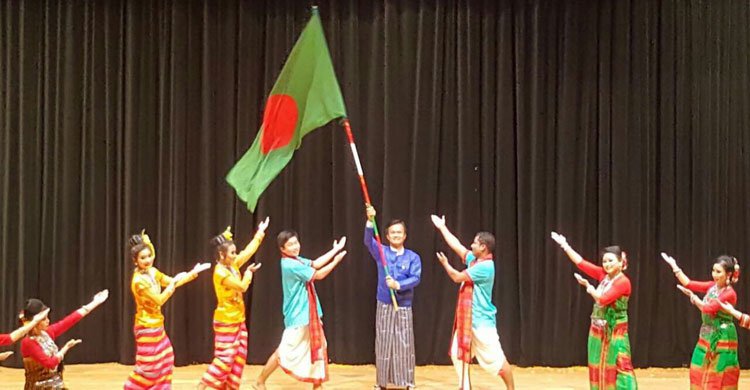 সিঙ্গাপুরে বাংলাদেশি ক্ষুদ্র নৃগোষ্ঠীর শিল্পীদের পরিবেশনা