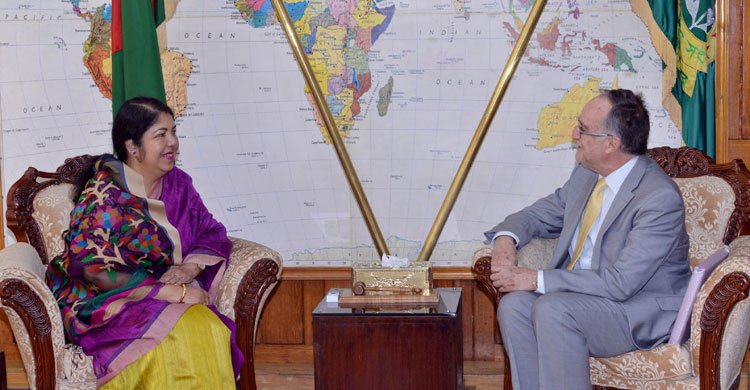 স্পিকারের সঙ্গে স্পেনের রাষ্ট্রদূতের সাক্ষাৎ