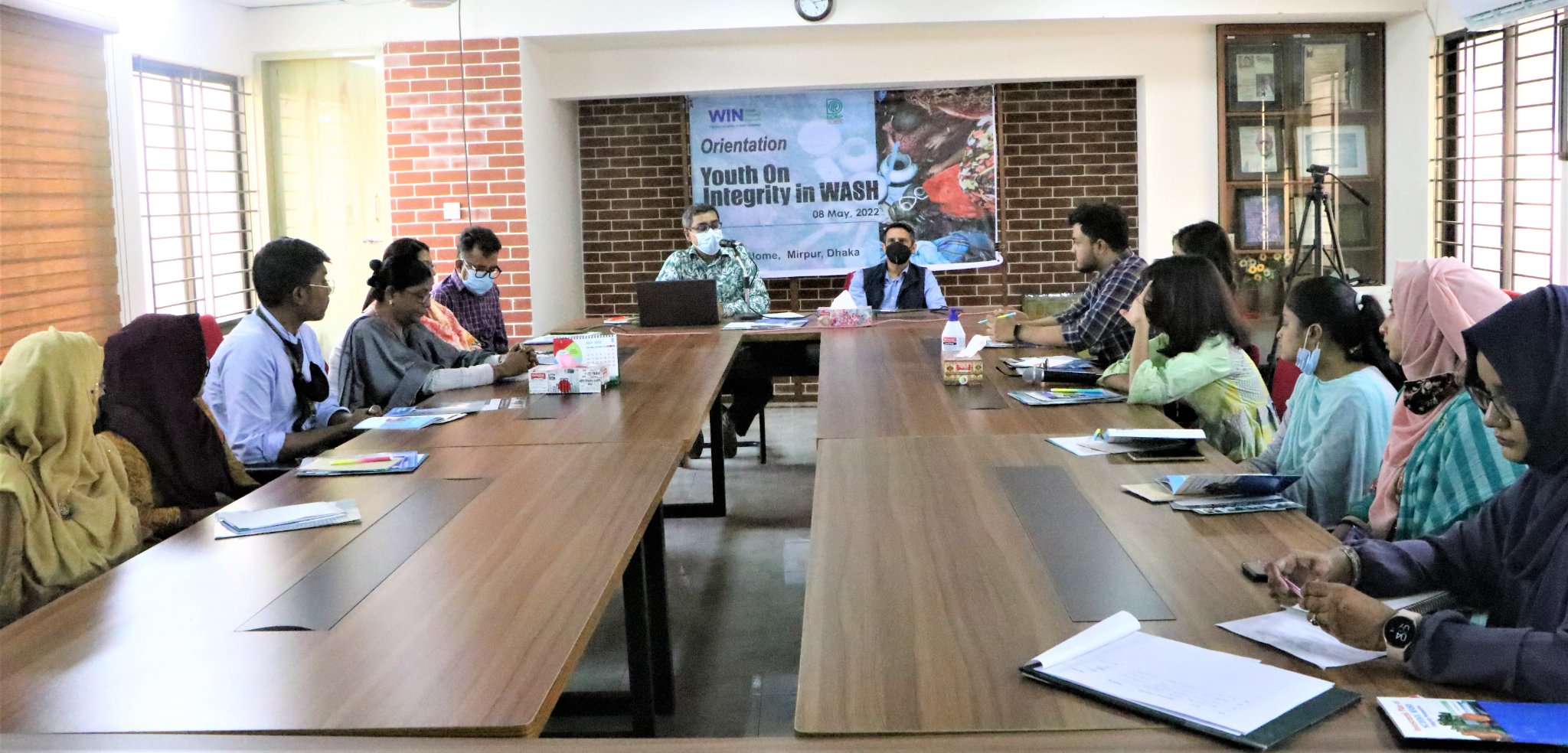 যুবরা নিরাপদ পানি রক্ষায় কাজ করতে অঙ্গীকারাবদ্ধ