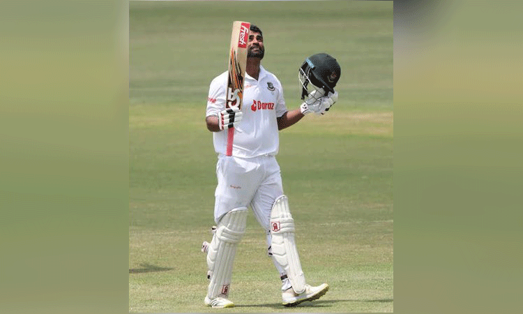 তামিম সেঞ্চুরিতে জবাব দিচ্ছে বাংলাদেশ