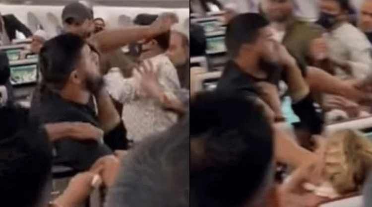 বাংলাদেশ বিমানের ফ্লাইটে হাতাহাতি, লন্ডনে আটক ৭ যাত্রী