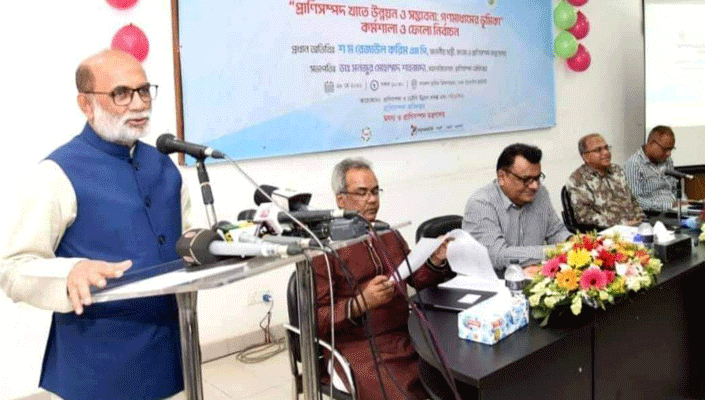 মানুষ চাইলে এখন তিন বেলা মাংস থেতে পারে : প্রাণিসম্পদ মন্ত্রী