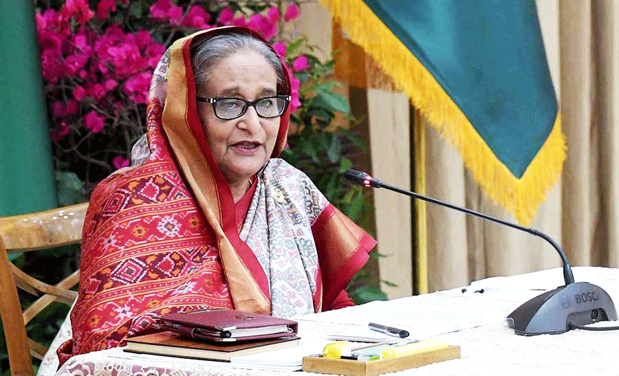 বিদ্যুৎ সাশ্রয়ে আলোকসজ্জা না করার জন্য দেশবাসীর প্রতি আহ্বান প্রধানমন্ত্রীর