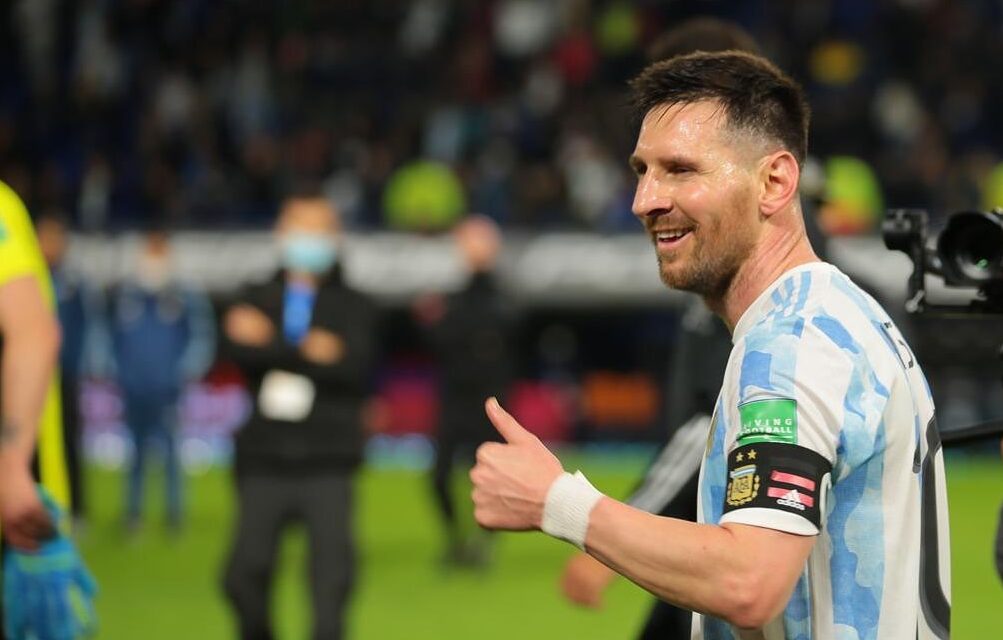 মেসির পাঁচ গোলে আর্জেন্টিনার বড় জয়