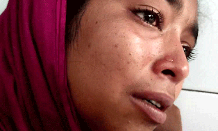 খাবারের অভাবে মেয়েকে গলাটিপে হত্যা করলেন মা