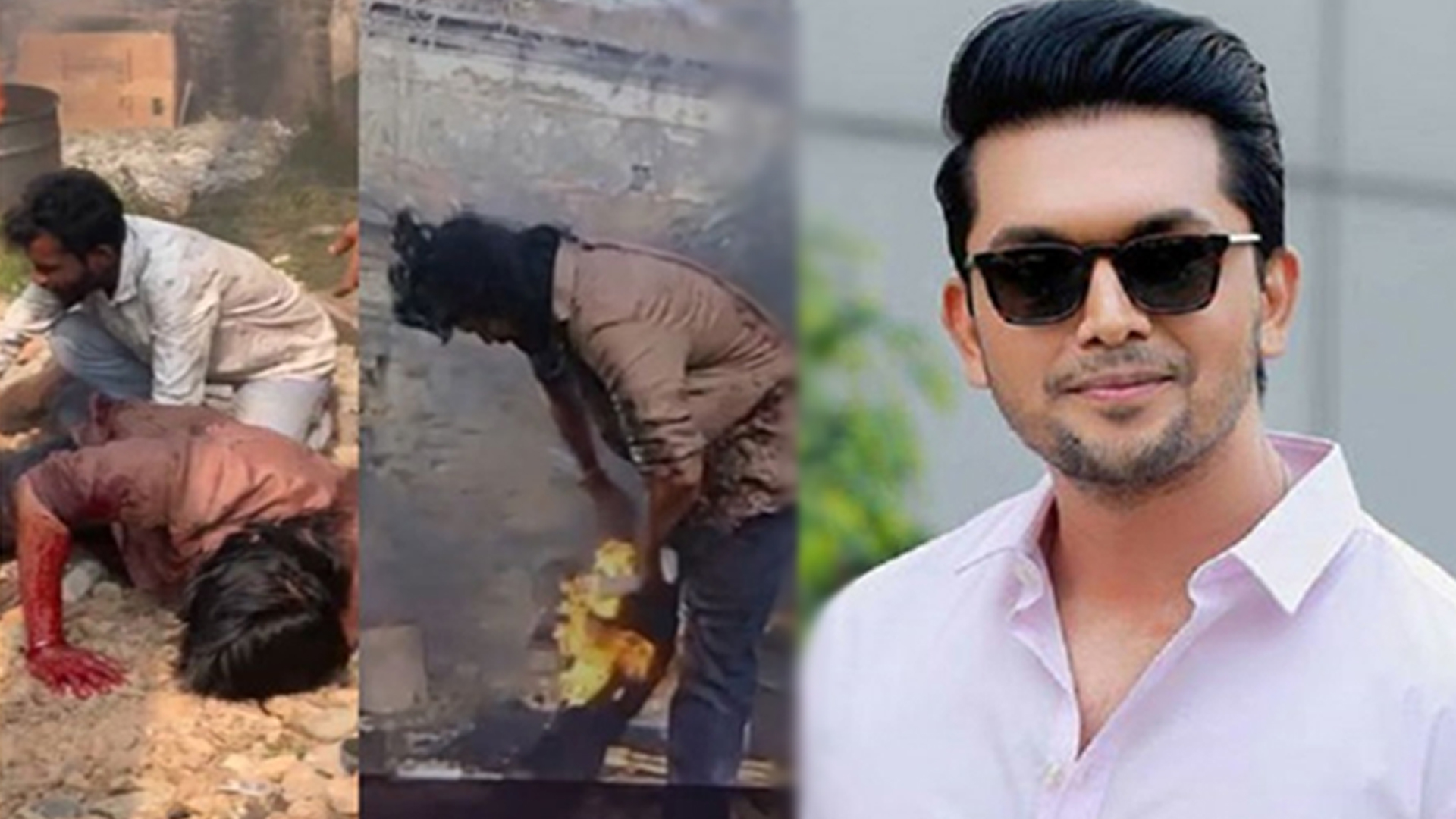 সিনেমার শুটিংয়ে অগ্নিদগ্ধ আরিফিন শুভ